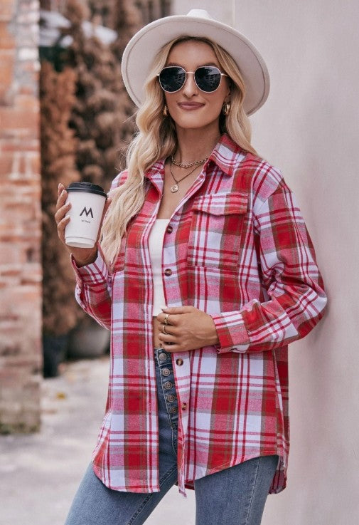 Red Plaid Flannel