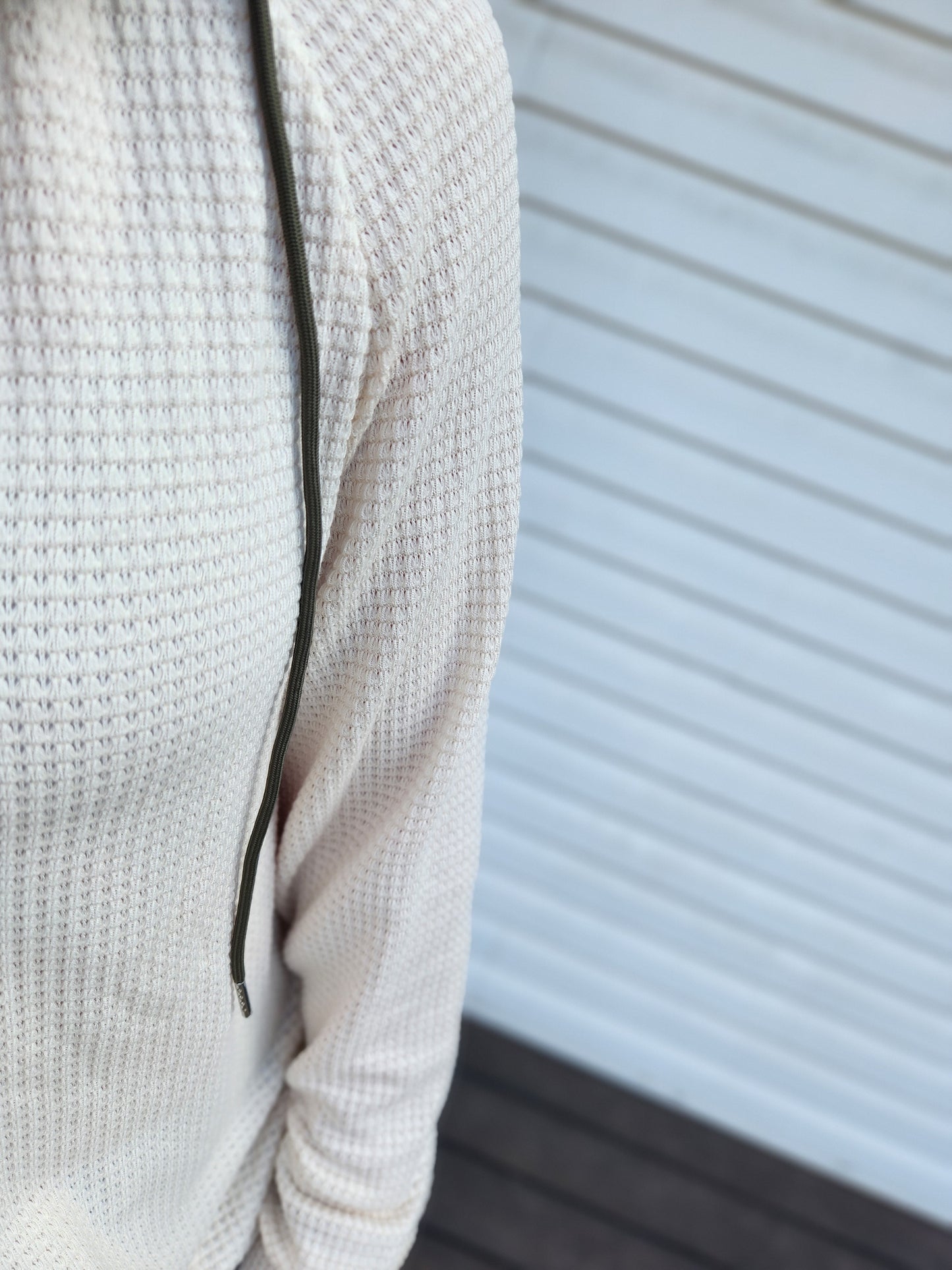 Waffle Knit Pullover