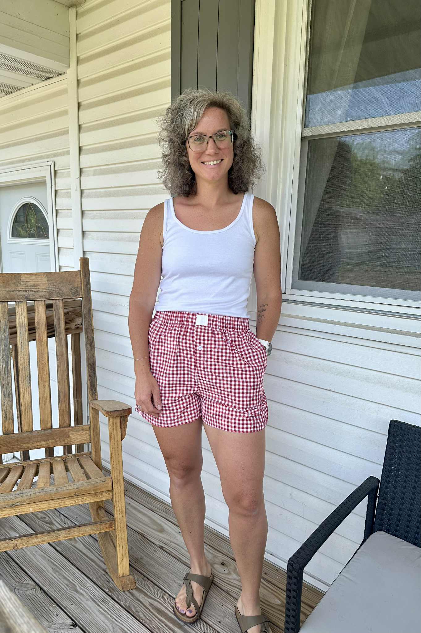 Plaid Gingham Shorts