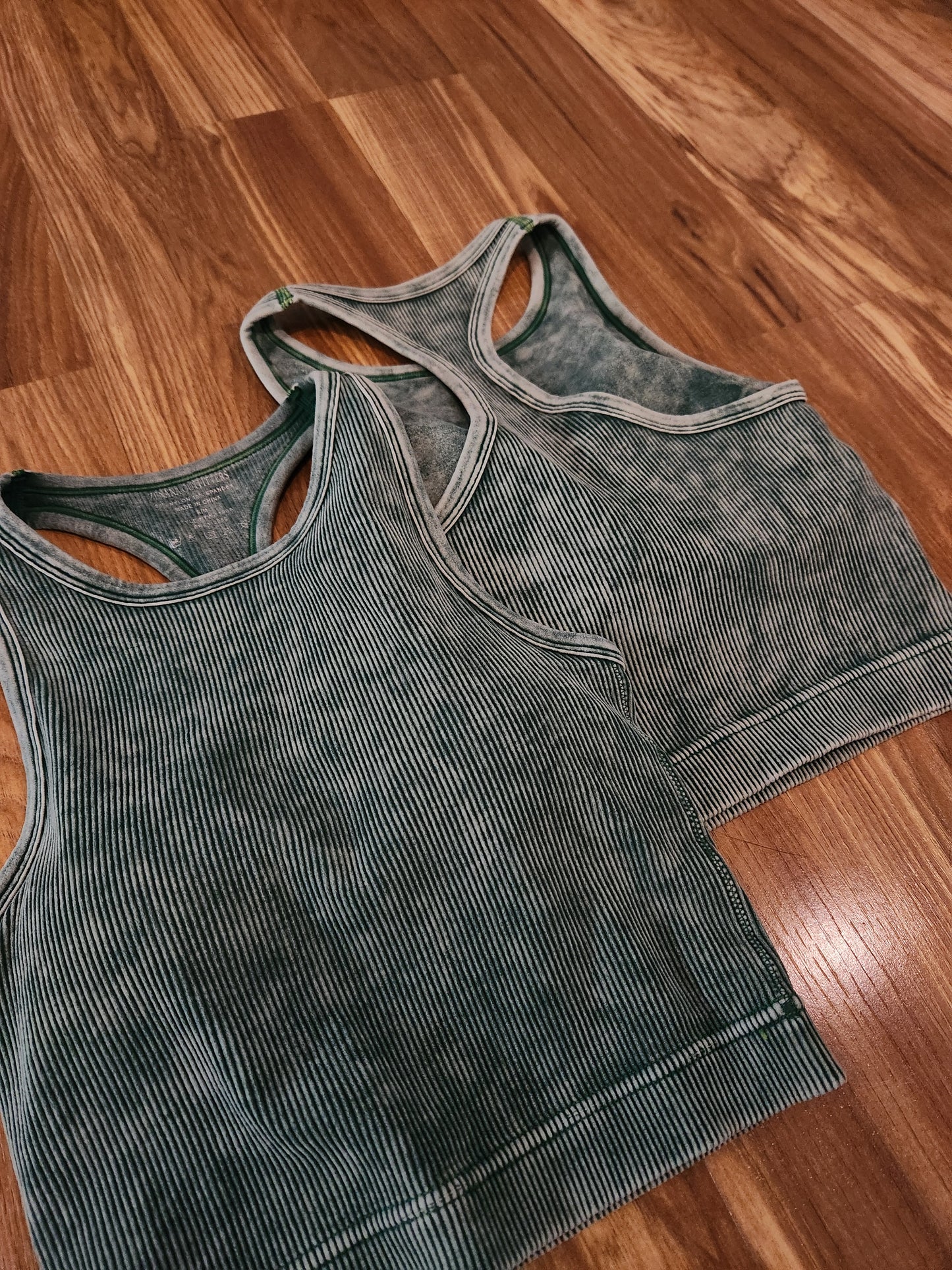 Racer-Back Crop Tank