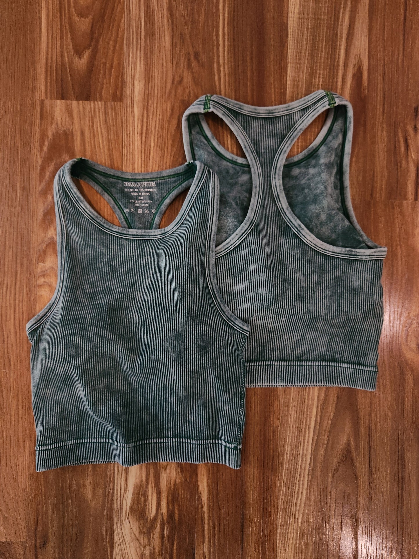 Racer-Back Crop Tank