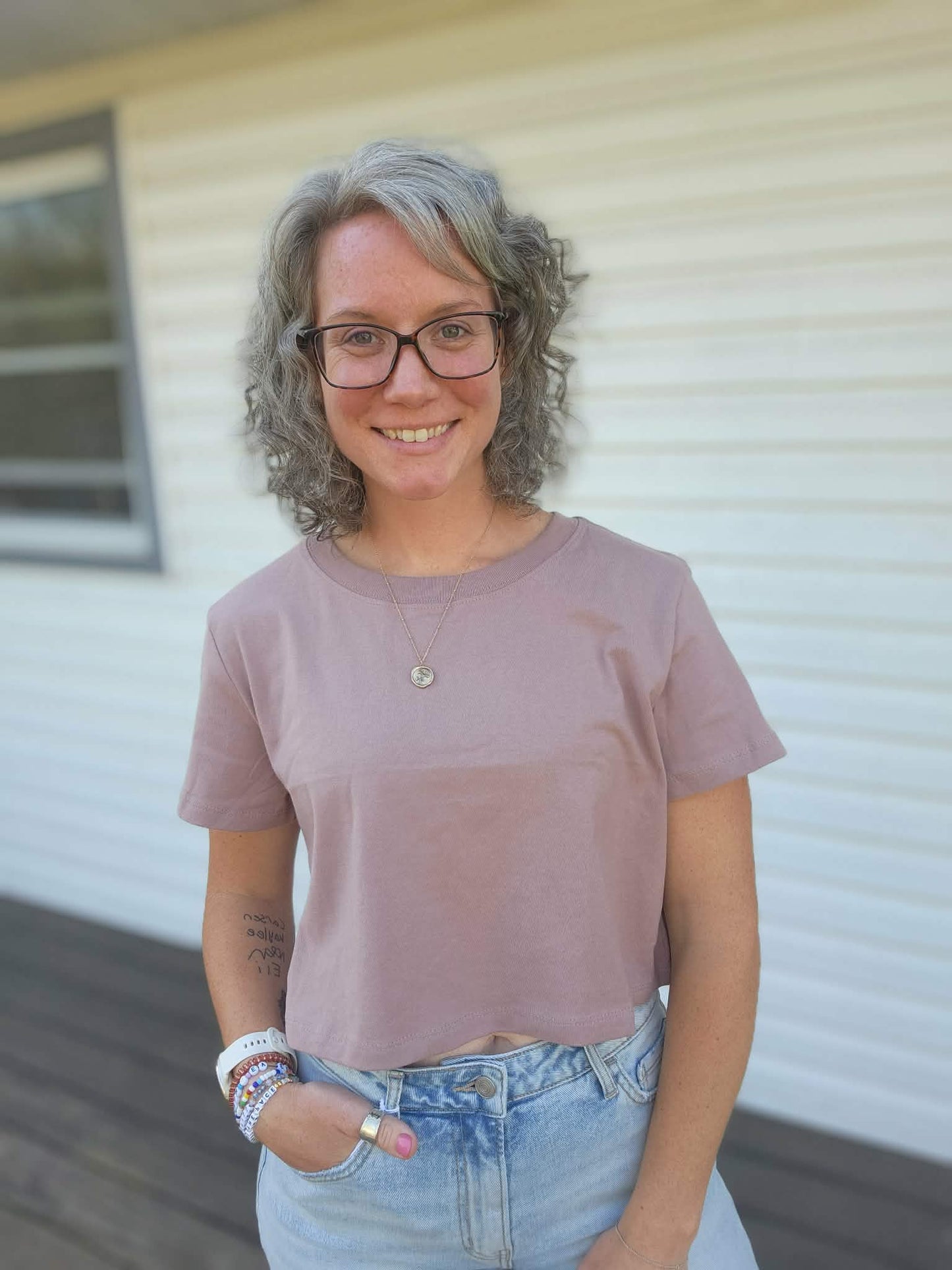 Basic Cropped Tee