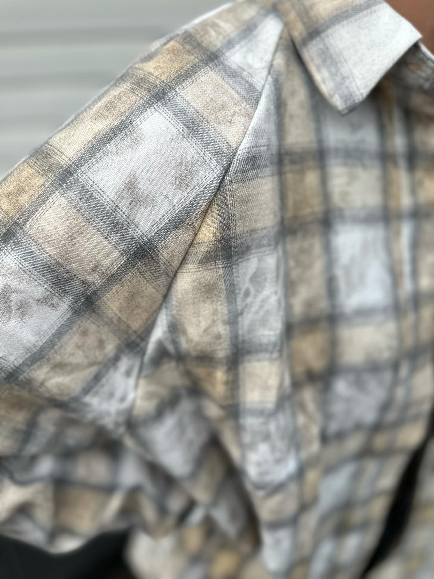 Oat Plaid Flannel