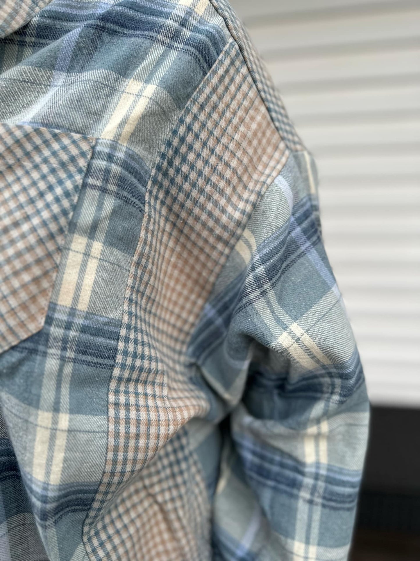 Blue Plaid Flannel