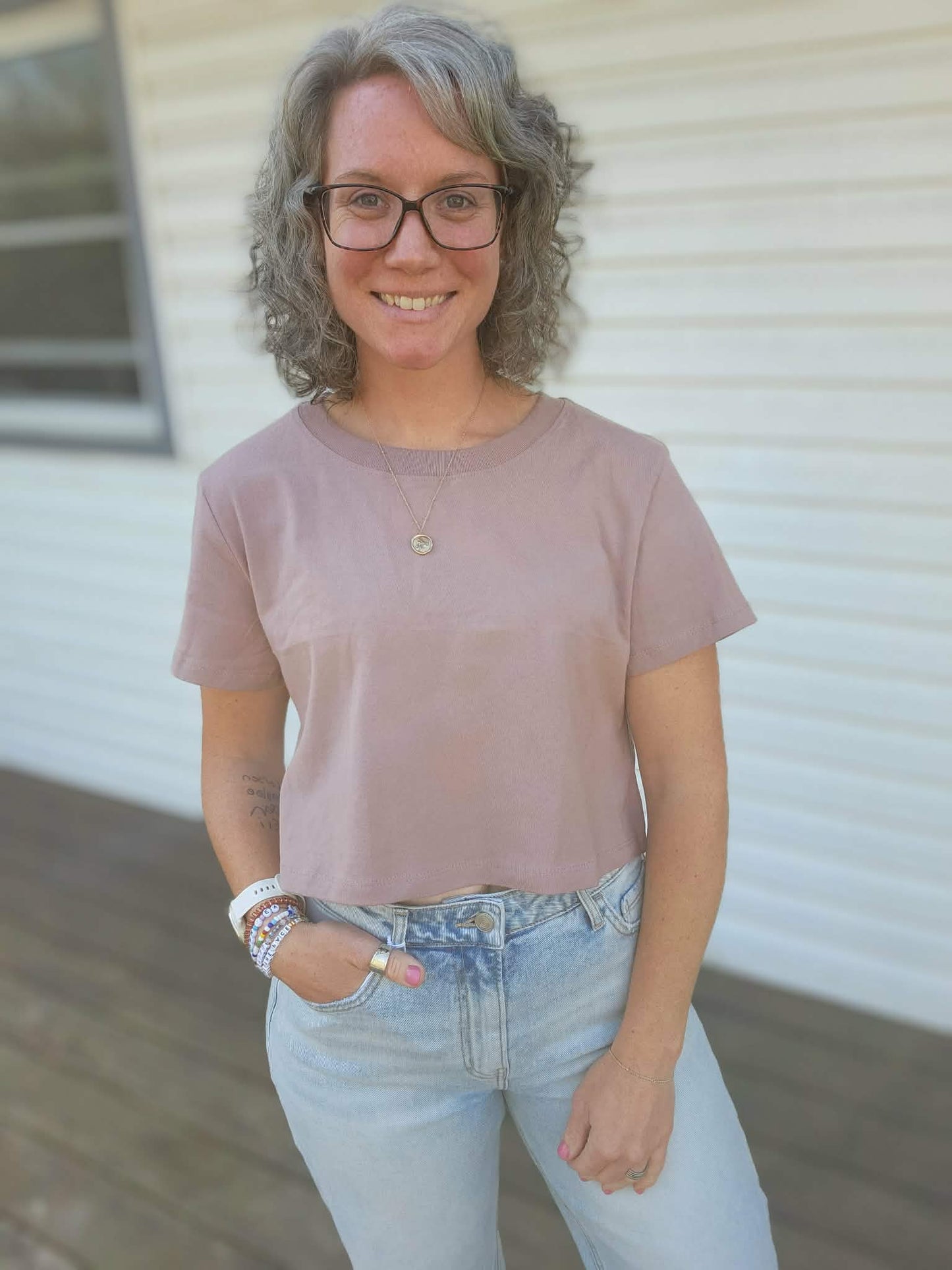 Basic Cropped Tee